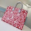 LOUIS VUITTON Crafty Onthego GM. Original Quality Bag including gift box, care book, dust bag, authenticity card. Part of the LV Crafty capsule collection for Fall 2020, the Onthego GM tote bag takes on a graphic vibe thanks to its Monogram Giant canvas with a bold graffiti-inspired allover print. As useful on workdays as weekends, this stylish tote’s boxy shape means lots of room inside for office files and a laptop.