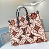 LOUIS VUITTON Crafty Onthego GM. Original Quality Bag including gift box, care book, dust bag, authenticity card. Part of the LV Crafty capsule collection for Fall 2020, the Onthego GM tote bag takes on a graphic vibe thanks to its Monogram Giant canvas with a bold graffiti-inspired allover print. As useful on workdays as weekends, this stylish tote’s boxy shape means lots of room inside for office files and a laptop.