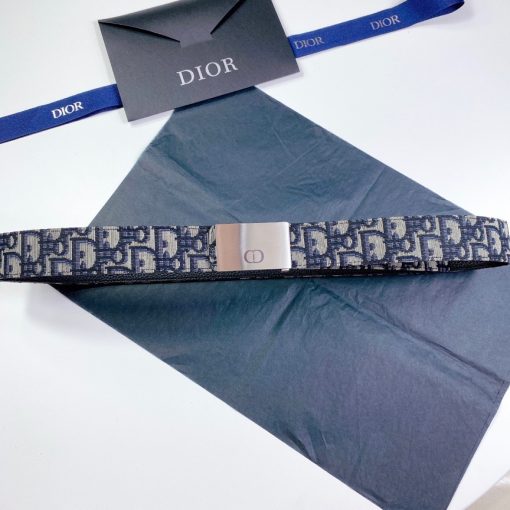 DIOR 35 Oblique Kasuri Belt.