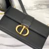 DIOR 30 Montaigne East-West Bag With Chain. Original Quality Bag including gift box, care book, dust bag, authenticity card. The East-West bag with chain enhances the 30 Montaigne line with a timeless and elegant design crafted in ultra-smooth calfskin. The flap has an antique gold-finish metal CD clasp, inspired by the seal of a Christian Dior perfume bottle. Other details, like the embossed 30 Montaigne signature on the back, highlight the streamlined design. The bag features a removable chain strap with a leather insert that allows it to be comfortably carried by hand, worn over the shoulder or crossbody.
