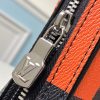 LOUIS VUITTON Alpha Messenger. Original Quality Bag including gift box, care book, dust bag, authenticity card. Compact and stylish, the Alpha Messenger is the modern way to keep personal items close at hand. This new version features a fresh take on Louis Vuitton’s iconic Damier Graphite pattern, a “Giant” variation in graduated shades of bold, colorful orange. And with its comfortable strap, it’s a breeze to carry.