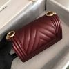 Chevron Quilted Leather Flap Bag - Image 60