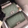 Chevron Quilted Leather Flap Bag - Image 31