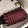 Chevron Quilted Leather Flap Bag - Image 63