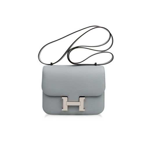 HERMÈS Constance Shoulder Bag. Authentic Quality Bag with literature, dust bag, box and authenticity card. Designed by in-house designer Catherine Chaillet, and named after her daughter, the Hermes Constance Bag is pure elegance. It features sleek lines, a fully adjustable strap, and the iconic “H” clasp. The Constance is a simply, elegant shoulder bag with a long leather strap that can be doubled.