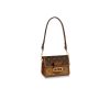 LOUS VUITTON Dauphine MM Shoulder Bag. Original Quality Bag. Authentic Style. Genuine Calf Leather. Metal Hardware. Authentic Packaging. Original Quality Dust Bag. For Spring-Summer 2019 Nicolas Ghesquière unveils a new must-have: the Dauphine Mini handbag. This adorable compact model is crafted from Monogram and Monogram Reverse canvas, trimmed with smooth tan calfskin. The high-shine LV lock and leather smart strap add a modern twist to this signature piece, which is perfectly sized for day-to-evening wear.