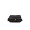 PRADA Nylon Cross-Body Bag. Original Quality Bag including gift box, care book, dust bag, authenticity card. This bag decorated with Saffiano leather trim presents compact volumes and a sleek design. With its distinctive side release buckle on the front, it comes with an easily adjustable shoulder strap. This cross-body bag featuring Saffiano leather trim with metal hardware and Prada logo lining, logo tag inside, enameled metal triangle logo outside. It has a main compartment with zipper, secondary compartment with flap and side release buckle, two front pockets, including one with zipper.