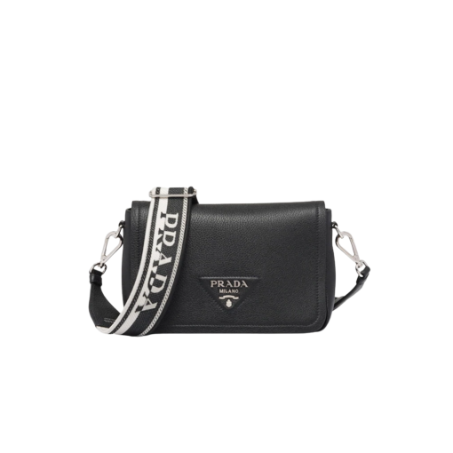 PRADA Leather Shoulder Bag.