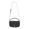 ST *RENT Voltaire in Box with a Twist of Modernity: Iconic Elegance. Introducing the Half-Moon Shoulder Bag – a seamless blend of elegance and modernity. Crafted in luxurious calfskin with a subtle polished finish, this chic accessory features a distinctive flap with the iconic pivoting CASSANDRE closure. Complete with an adjustable and detachable swivel-hook strap, it offers versatile carry options to suit any style. Elevate your look with this timeless masterpiece.