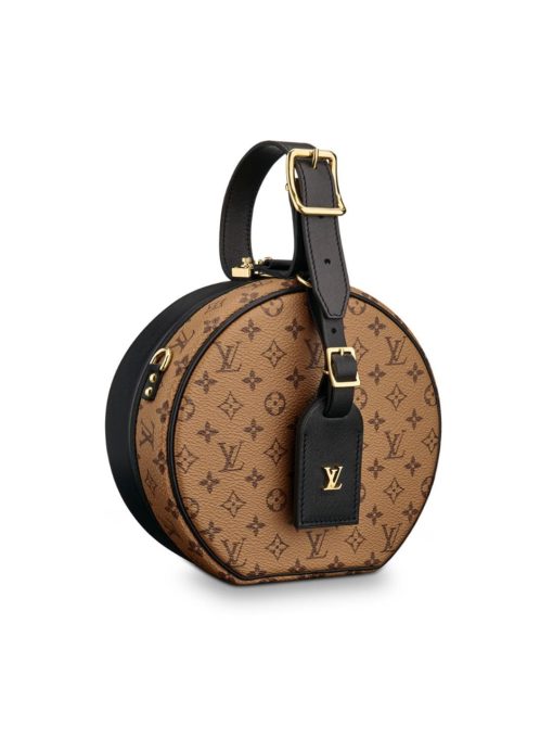 LOUIS VUITTON Monogram 'Boite Chapeau'. Original Quality Bag including gift box, care book, dust bag, authenticity card. Small yet practical, the iconic hatbox, LOUIS VUITTON Monogram Boite Chapeau is re-imagined as an adorable day-to-evening bag.