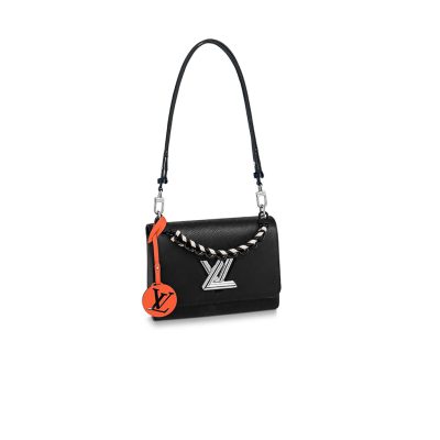 LOUIS VUITTON TWIST Medium Model. Original Quality Bag including gift box, care book, dust bag, authenticity card. For Fall 2019, the Twist MM handbag comes in Epi leather with a braided handle and removable LV Initials charm, echoing the initials of the emblematic LV twist-lock. The luxurious braided handle enables hand-carry whilst the removable leather strap allows the Twist to be carried over the shoulder or cross-body.