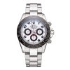ROLEX Oyster Perpetual Cosmograph Daytona. Best quality watch including gift box, literature, dust bag, authenticity card. Water-resistant. Japanese movement. The Oyster Perpetual Cosmograph Daytona is the ultimate tool watch for those with a passion for driving and speed. Introduced in 1963, the Cosmograph Daytona was designed to meet the demands of professional racing drivers. It is an icon forever joined in name and function to the high-performance world of motorsport. More than 50 years after its creation, the Cosmograph Daytona remains in a class of its own among sport chronographs and continues to transcend time.