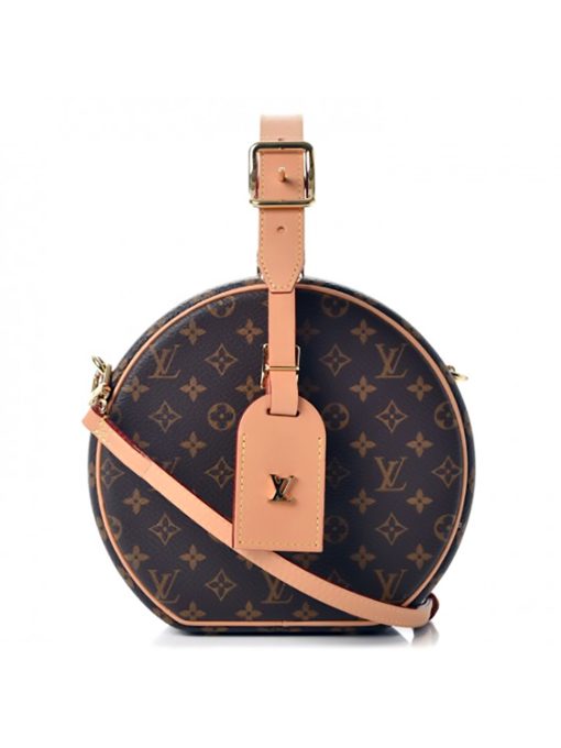 LOUIS VUITTON Monogram 'Boite Chapeau'. Original Quality Bag including gift box, care book, dust bag, authenticity card. Small yet practical, the iconic hatbox, LOUIS VUITTON Monogram Boite Chapeau is re-imagined as an adorable day-to-evening bag.