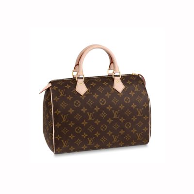 LOUIS VUITTON Speedy 30. Original Quality Bag including gift box, care book, dust bag, authenticity card. Made from iconic Monogram canvas, the LV Speedy 30 is an elegant, compact handbag, a stylish companion for city life. Launched in 1930 as the "Express" and inspired by that era's rapid transit, today’s updated Speedy remains a timeless House icon, with its unmistakable silhouette, rolled leather handles, and engraved, signature padlock.