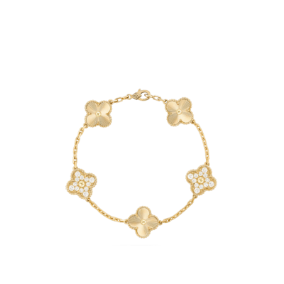 VAN CLEEF & ARPELS Vintage Alhambra Bracelet.