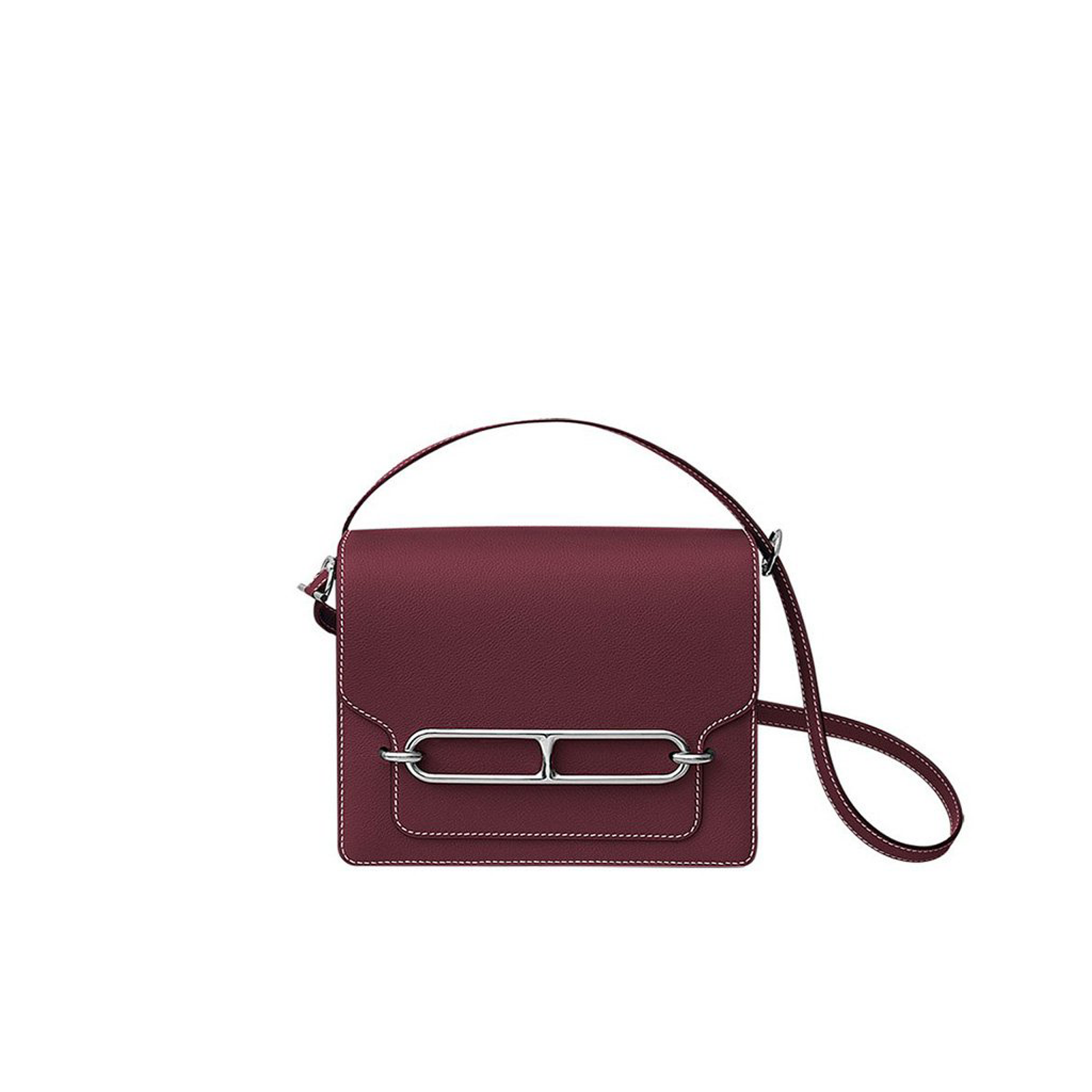 Mini Roulis 18 Bag 1 HERMÈS Mini Roulis 18 Bag. Original Quality Bag including gift box, care book, dust bag, authenticity card. The HERMÈS Roulis Bag is stunning, modest, and elegant creativity from Hermes. A nostalchic and retrofuturistic drifter, the Roulis trades its good behavior and stately demeanor for mischievous strolls and boat trips. Its jewel clasp revisits the “Chaîne d’ancre” link. This laid-back, practical, chic piece, in its mini-size version, crosses oceans and decades at full speed.