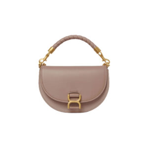 Marcie Chain Flap Bag. Authentic quality luxury bag crafted in genuine leather comes with authenticity card, dust bag and gift bag. Elevating Iconic Elegance: Marcie Line Redefined. Experience a fresh take on *loé's iconic Marcie line with this exquisite chain flap bag, meticulously crafted from a captivating blend of nappa lambskin, grained calfskin, and sumptuous suede. The line's signature hardware undergoes a graceful transformation, now adorned with *loé's engraved jewelry hallmark, adorning the flap with sophistication. An intricately hand-braided top handle pays homage to another hallmark Marcie feature, while a gracefully extended chain strap adds a refined touch. Whether you choose to drape it over your shoulder or wear it cross-body during the day, or opt to detach the strap and carry it by hand for a sophisticated evening ensemble, this flap bag is a versatile masterpiece. *loé's Marcie bag line effortlessly melds a feminine aesthetic with the free-spirited vibe of the '70s. An equestrian-inspired allure takes center stage, elevated by the allure of gleaming gold-toned hardware, resulting in a distinctly feminine yet timelessly chic look.