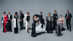 Celebrities on the Met Gala red carpet in tailored and avant-garde fashion