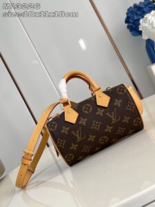 Nano Speedy Dating. Authentic quality luxury bag crafted in genuine leather comes with authenticity card, dust bag and gift bag. Love at First Carry — Your Valentine’s Day Crush. Meet the Nano Speedy Dating—a limited-edition charmer made for Valentine’s Day. Designed to spark instant love, this mini bag is crafted from LV’s iconic Monogram coated canvas, accented with rich cowhide leather and gleaming gold-tone hardware. Its playful silhouette holds just the essentials, perfect for a romantic day out or a stylish everyday moment. Whether worn cross-body or carried by hand, the Nano Speedy Dating is the sweetest way to say je t’aime—to someone special or yourself. | PURSE POP UP LIVE Nano Speedy Dating. Authentic quality luxury bag crafted in genuine leather comes with authenticity card, dust bag and gift bag. Love at First Carry — Your Valentine’s Day Crush. Meet the Nano Speedy Dating—a limited-edition charmer made for Valentine’s Day. Designed to spark instant love, this mini bag is crafted from LV’s iconic Monogram coated canvas, accented with rich cowhide leather and gleaming gold-tone hardware. Its playful silhouette holds just the essentials, perfect for a romantic day out or a stylish everyday moment. Whether worn cross-body or carried by hand, the Nano Speedy Dating is the sweetest way to say je t’aime—to someone special or yourself.
