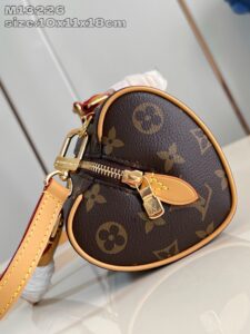Nano Speedy Dating. Authentic quality luxury bag crafted in genuine leather comes with authenticity card, dust bag and gift bag. Love at First Carry — Your Valentine’s Day Crush. Meet the Nano Speedy Dating—a limited-edition charmer made for Valentine’s Day. Designed to spark instant love, this mini bag is crafted from LV’s iconic Monogram coated canvas, accented with rich cowhide leather and gleaming gold-tone hardware. Its playful silhouette holds just the essentials, perfect for a romantic day out or a stylish everyday moment. Whether worn cross-body or carried by hand, the Nano Speedy Dating is the sweetest way to say je t’aime—to someone special or yourself. | PURSE POP UP LIVE Nano Speedy Dating. Authentic quality luxury bag crafted in genuine leather comes with authenticity card, dust bag and gift bag. Love at First Carry — Your Valentine’s Day Crush. Meet the Nano Speedy Dating—a limited-edition charmer made for Valentine’s Day. Designed to spark instant love, this mini bag is crafted from LV’s iconic Monogram coated canvas, accented with rich cowhide leather and gleaming gold-tone hardware. Its playful silhouette holds just the essentials, perfect for a romantic day out or a stylish everyday moment. Whether worn cross-body or carried by hand, the Nano Speedy Dating is the sweetest way to say je t’aime—to someone special or yourself.