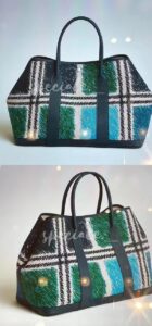 Garden Party Voyage. Authentic quality luxury bag crafted in genuine leather comes with authenticity card, dust bag and gift bag. The Art of Everyday Escape. Chic, structured, and effortlessly refined, the *RMÈS Garden Party Voyage is the perfect companion for your daily adventures or spontaneous weekend getaways. Crafted with precision in supple Negonda leather or canvas with leather trim, this midsize tote strikes the perfect balance between luxury and functionality. Its minimalist silhouette is elevated by discreet Clou de Selle snap closures and expandable sides, offering both form and flexibility. Spacious enough for your essentials yet compact enough to carry with ease, it’s a timeless piece designed to move with you—gracefully. Whether carried in hand or worn over the shoulder, the Garden Party Voyage 36 speaks in whispers of elegance and unmistakable *RMÈS craftsmanship. Every day is a journey. Travel beautifully.