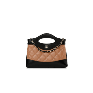 31 Nano Shopping Bag. Authentic quality luxury bag crafted in genuine leather comes with authenticity card, dust bag and gift bag. Small in size, grand in statement. A miniature marvel that captures the sophistication of *ANEL in its most playful form. Crafted with meticulous precision, this petite icon merges the timeless spirit of the *ANEL 31 with a modern twist on everyday elegance. Designed in supple lambskin and finished with gleaming gold-tone hardware, the Nano 31 doesn’t just carry your essentials — it carries your attitude. Whether worn crossbody, by hand, or dangling from the crook of your arm, this charming piece elevates every ensemble with a whisper of Parisian chic. Perfect for a night out or a day in the spotlight, it’s not just a bag — it’s your boldest accessory in its most compact form. Because luxury doesn't need to shout. Sometimes, it just needs to charm.