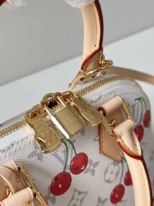 LV x TM Alma BB. Authentic quality luxury bag crafted in genuine leather comes with authenticity card, dust bag and gift bag. A Joyful Icon Reimagined. Playful, artistic, and instantly iconic—the Alma BB returns in a joyful re-edition as part of the celebrated LV x Murakami collection. This petite masterpiece blends the timeless Art Deco-inspired silhouette with Takashi Murakami’s signature whimsy, splashing the House’s Monogram canvas with bold, cherry-bright motifs. Crafted with natural leather accents and finished with polished gold-tone hardware, it features structured Toron top handles and a charming bow-shaped keybell that adds just the right amount of flirt. Compact yet attention-commanding, the Alma BB is a true collectible—full of joy, color, and unmistakable LV heritage. Carry art. Wear happiness. Make a statement. | PURSE POP UP LIVE LV x TM Alma BB. Authentic quality luxury bag crafted in genuine leather comes with authenticity card, dust bag and gift bag. A Joyful Icon Reimagined. Playful, artistic, and instantly iconic—the Alma BB returns in a joyful re-edition as part of the celebrated LV x Murakami collection. This petite masterpiece blends the timeless Art Deco-inspired silhouette with Takashi Murakami’s signature whimsy, splashing the House’s Monogram canvas with bold, cherry-bright motifs. Crafted with natural leather accents and finished with polished gold-tone hardware, it features structured Toron top handles and a charming bow-shaped keybell that adds just the right amount of flirt. Compact yet attention-commanding, the Alma BB is a true collectible—full of joy, color, and unmistakable LV heritage. Carry art. Wear happiness. Make a statement.