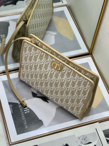 30 Montaigne Dea Pouch. Authentic quality luxury bag crafted in genuine leather comes with authenticity card, dust bag and gift bag. Effortless Elegance, Perfectly Packaged. Elevate your everyday with the 30 Montaigne Dea pouch- where timeless Dior heritage meets modern utility.Expertly crafted in iconic *ior Oblique jacquard and finished with the elegant CD signature, this pouch is more than just an accessory — it’s a statement. Its spacious interior offers room for your essentials, while the structured silhouette transitions effortlessly from clutch to organizer within your *ior Book Tote. Whether carried solo or nested in your favorite bag, the Dea pouch is your answer to understated sophistication with unmistakable style.