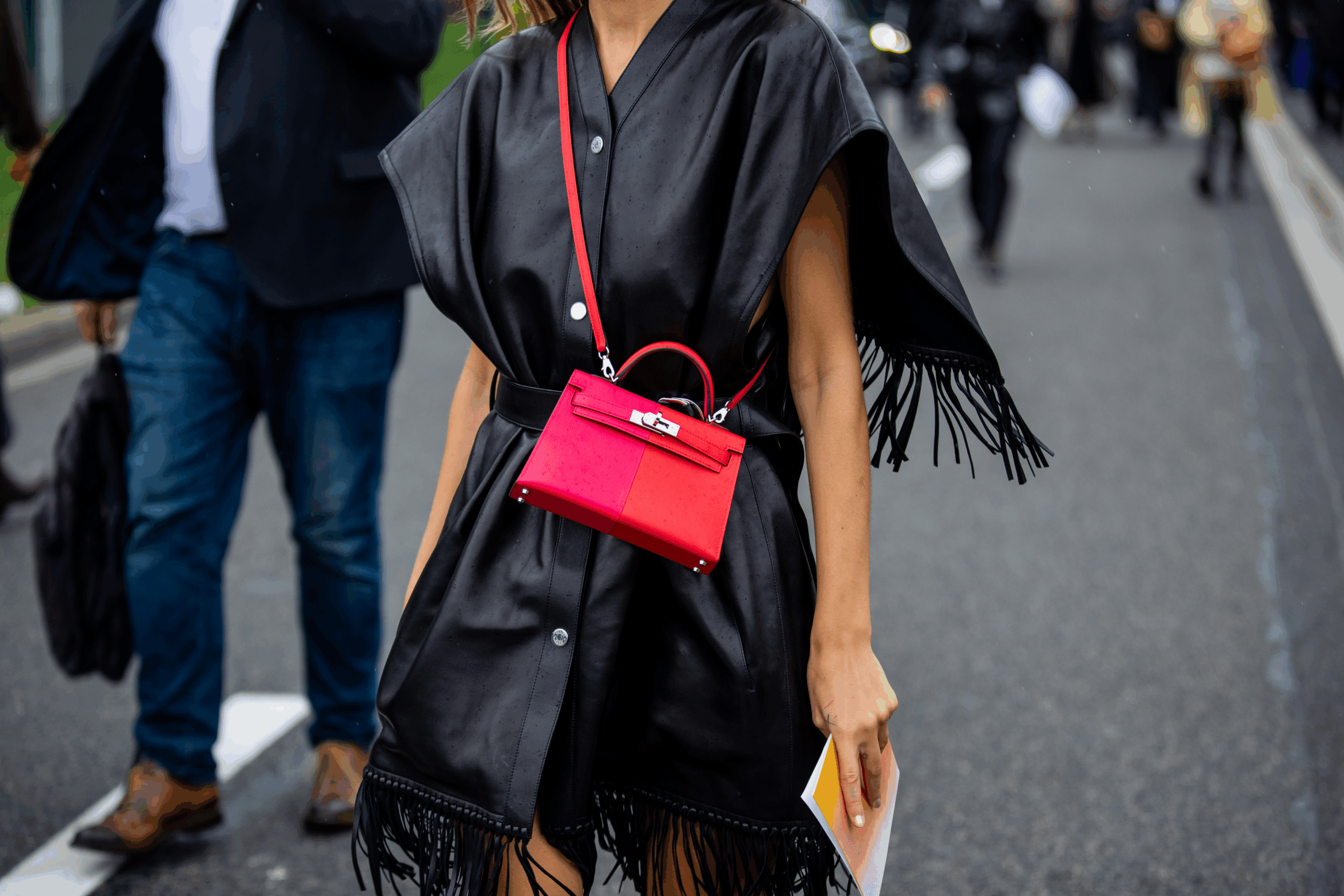 When your mini Kelly makes the biggest statement on the street.