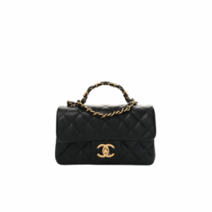 Mini Handy CC Flap Bag. Authentic quality luxury bag crafted in genuine leather comes with authenticity card, dust bag and gift bag. Small in Size, Grand in Glamour — The Essence of Elegance. Petite yet powerful, the Caviar Quilted Mini Handy CC Flap embodies timeless sophistication. Crafted from signature caviar leather with classic diamond quilting, this bag exudes refined elegance in every stitch. The design features a structured top handle and a leather-threaded chain strap, offering versatile styling from hand-carry to crossbody. Gold-plated CC details and the signature turn-lock closure add the perfect touch of luxury. Inside, a sleek leather interior with both zipper and patch pockets ensures your essentials stay beautifully organized. Compact, iconic, and unmistakably *ANEL — this is the ultimate statement in modern classic style.