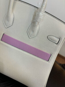 Swift Colormatic Uni Birkin. Authentic quality luxury bag crafted in genuine leather comes with authenticity card, dust bag and gift bag. Where Color Meets Craft — The Art of Birkin Reimagined. The Swift Colormatic Uni Birkin is a rare masterpiece of craftsmanship and color harmony. Expertly handcrafted from luxuriously soft Swift leather, this special-order Birkin reimagines classic sophistication with a playful, modern twist. Its thoughtful design includes a front zipper pocket, rear flat pocket, and the iconic short crossover flap secured by a signature turn-lock closure. Inside, a supple leather interior with both zipper and patch pockets ensures your essentials are beautifully organized. From its smooth texture to its meticulous detailing, the Swift Colormatic Uni Birkin is more than a handbag — it’s an exclusive statement of individuality and timeless *rmès artistry.