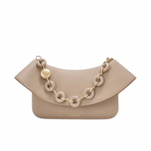 Medium Ola Bag. Authentic quality luxury bag crafted in genuine leather comes with authenticity card, dust bag and gift bag. Soft Curves, Bold Style. Introducing the *OEWE Ola Bag — Where Fluid Design Meets Effortless Luxury. This Ola bag is your new summer essential: soft, lightweight, and irresistibly modern. Defined by its beautifully curved silhouette, flowing flap, and iconic donut chain detail, this piece blends sculptural elegance with everyday practicality. Crafted in smooth, premium calfskin, the medium Ola offers a refined touch while remaining exceptionally versatile. Whether worn for daytime ease or evening polish, it elevates any look with its understated yet striking aesthetic. A statement of craftsmanship. A celebration of movement. A summer icon in the making.