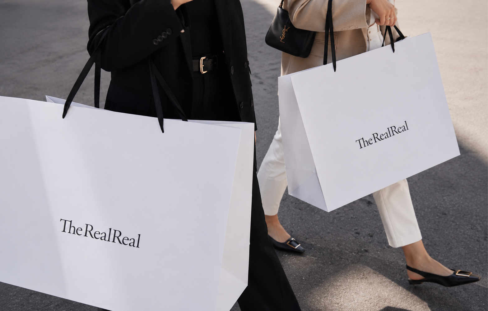 The RealReal. When a company needs to reassure us twice that it's real, one begins to wonder. Resale didn't invent the luxury market. It completed it.